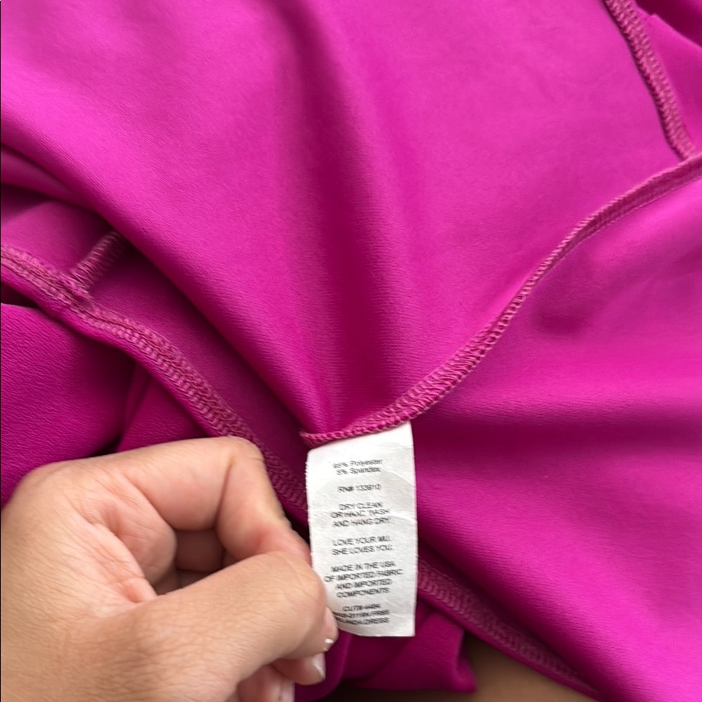 Show Me Your MuMu Fuschia Maxi Dress with Flowing Elegance - Picture 5 of 8